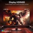 thumbnail image 2 of KOORUI 24" IPS Gaming Monitor, HD 1920×1080p, 165Hz 200Hz  Monitor, 2 of 5