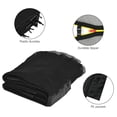 thumbnail image 4 of Gymax 14FT Replacement Trampoline Safety Enclosure Net w/ Zipper & Buckle for 8 Poles, 4 of 10