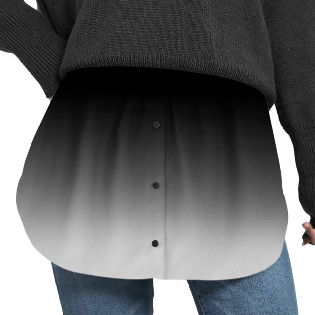Pisexur Jupe Femme Mode Imprimée Bouton Rallonge de Taille Ajustée Décontractée Jupe Élastique Femmes Jupes