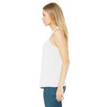 thumbnail image 3 of Bella Canvas 6008 Women`s Jersey Racerback Tank, L, White, 3 of 3