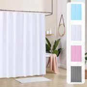 Sentmoon Shower Curtains for Bathroom Bathroom Curtain Shower Stall Curtain Or Liner Flexible Sturdy Plastic Curtain Water Repellent for Bathroom Hotel