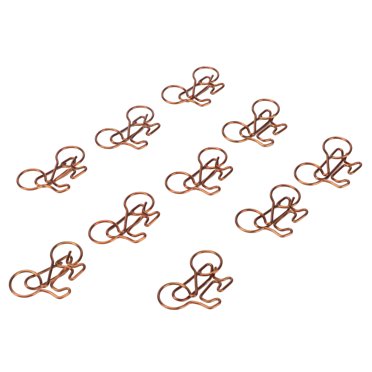 Funny Paper Clips, Cute Paper Clips 100Pcs Bikes Shape For Office