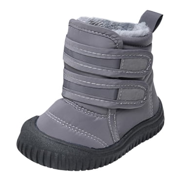 2025 Hook Loop Low 1 Yr Old Girl Shoes Cut Boots Cloth Snow Snowboard Shoes for Kids Boots Kids Winter Shoes Booties for Girls Boys Outdoor Boots