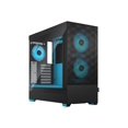 thumbnail image 4 of Fractal Design Pop Air RGB - Tour - ATX (Verre Trempé) - Sans Alimentation (ATX) - cyan - USB/ Audio - pour Fractal Design Model D, Type D, 4 of 8