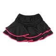thumbnail image 1 of XDZJLR Jupe pour Filles Danse Latine Robe de Pratique Tango Couleur Unie Plissée, 1 of 3