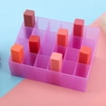 thumbnail image 4 of Baverta Porte-Rouge à lèvres - Boîte de Rangement pour Support pour Organisateur de Rouge à lèvres 24 grilles(Violet), 4 of 9