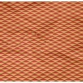 thumbnail image 4 of oneOone Organic Cotton Poplin Twill Fabric Triangle Geometric Print Fabric BTY 42 Inch Wide, 4 of 4