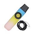 thumbnail image 2 of HILABEE Kazoo Flute Compact Party Favors with Lanyard for Beginner Children All Ages Three color gradient, 2 of 9