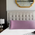 thumbnail image 2 of Unique Bargains Satin Body Pillow Case Luxury Cooling Anti-wrinkle Silky Long Pillowcase, 2 of 10