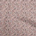 thumbnail image 1 of oneOone Polyester Spandex Light Beige Fabric Floral Retro Sewing Material Print Fabric By The Yard 56 Inch Wide, 1 of 5