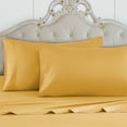 thumbnail image 3 of 300 Thread Count 100% Egyptian Cotton 4-Piece Bed Sheet Set (1 Flat, 1 Fitted Sheet, 2 Pillow Covers) 24 Inches Deep Pocket Solid Pattern, 3 of 6