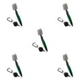 thumbnail image 2 of Ruiboury Brosse de Club de Golf Portable à Main Remplacement Brosses à Chaussures Double Face Vert avec Couvercle 5ensemble, 2 of 6