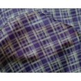 thumbnail image 4 of oneOone Silk Tabby Fabric Check Kasuri Printed Craft Fabric BTY 42 Inch Wide, 4 of 4
