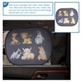 thumbnail image 2 of MasteelfCA 2Pcs Cartoon Car Side Window Sunshades Baby Sun Shades for Blocking UV Rays, 2 of 8