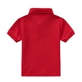 thumbnail image 5 of Splozh Vêtements pour Garçons Été Manches Courtes Col Rond Basique Mode Garçons T-Shirt à Manches Courtes pour Enfants Chemise en Coton pour Enfants, Rouge, 9-10 Ans, 5 of 5