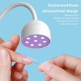 thumbnail image 1 of Desktop Nail Dryer Machine LED 24W Fast Drying Manicure Glue Polish Gel Lamp Lighting Salon Professional Care Table Light Direct Power, 1 of 1