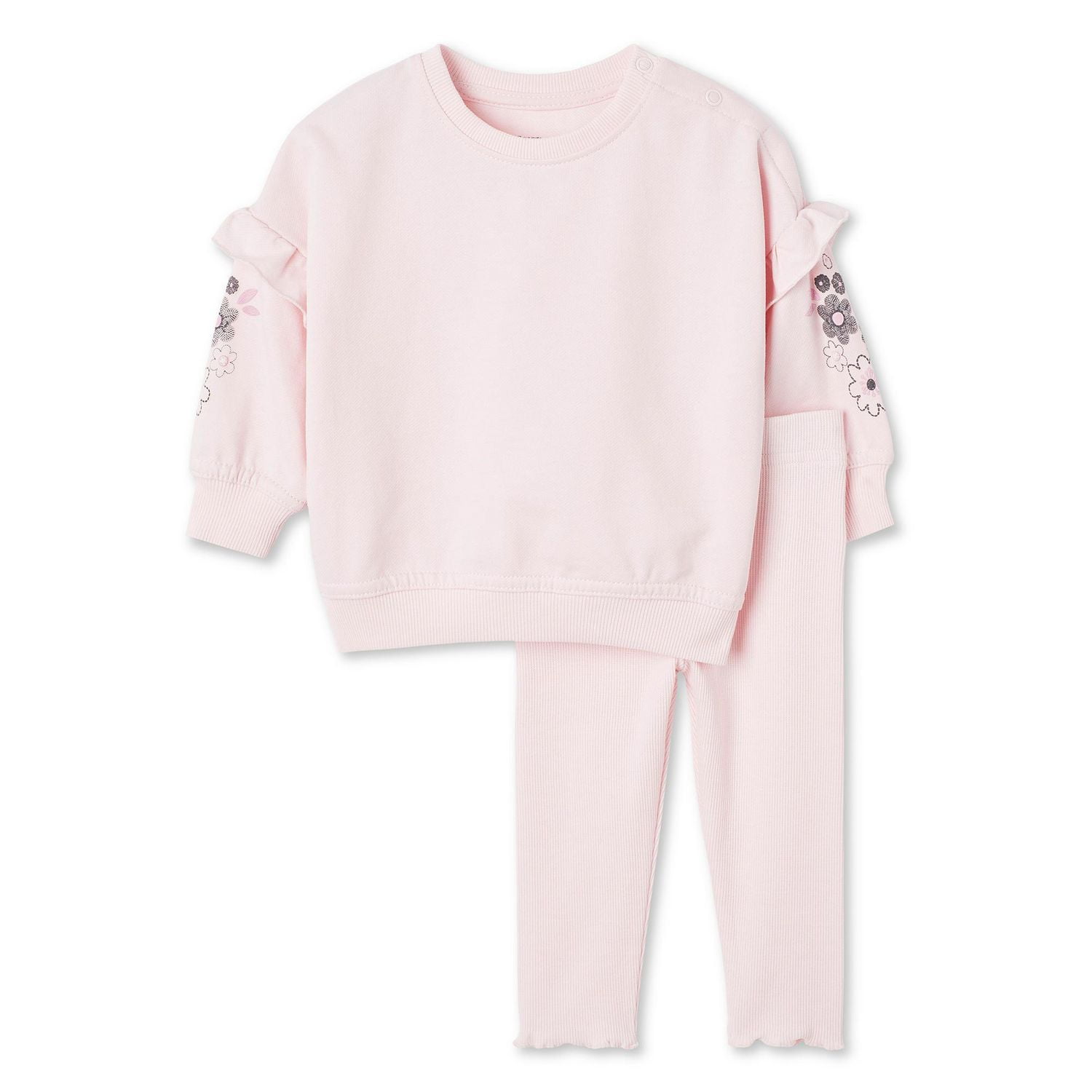Ensemble 2 pièces à volants George pour bébés filles