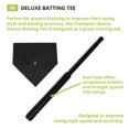 thumbnail image 4 of Champion Sports Height Adjustable Deluxe Baseball or Softball Batting Tee, Black, 4 of 6