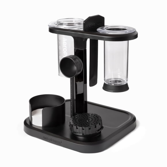 AeroPress Organizer Stand, Durable Coffee Bar Station and Compact Storage Solution Fits Every AeroPress Manual Coffee Maker (Except Premium and Go)