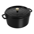 thumbnail image 1 of STAUB La Cocotte 8.4 L Cast Iron Round Cocotte, Black, 1 of 5