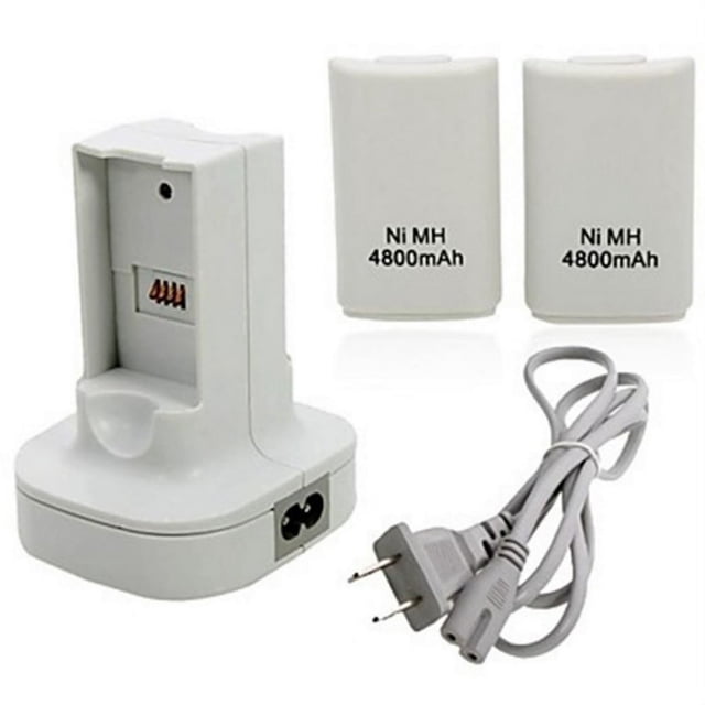 EASTIN Support de Station de Recharge à Double Batterie Compatible avec Xbox 360, Station de Recharge à Batterie Rechargeable, Base de Support de Chargeur