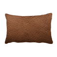 thumbnail image 1 of Housse de Coussin Lombaire en Cuir Brun pour Décoration Intérieure, 1 of 3