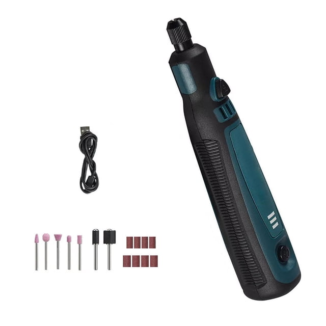 Cordless Rotary Tool 3.6V, 3-Speed, USB Charge, for Grinding, Polishing & Engraving