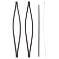 thumbnail image 2 of 4 Pcs Kit de Remplacement de Pièces d'Étanchéité pour Scelleuse sous Vide Incluant Bande de Joint et Ruban Mousse d'Étanchéité pour Réparation et Entretien de Scelleuse Alimentaire, 2 of 5