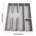 thumbnail image 3 of Food Storage ShengDrawer Kitchen Drawer Organizer Silverware Holder Utensil Organizer Cutlery Organizer Tray for Kitchen Drawer Flatware Modern Storage Solution, 3 of 8