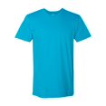 thumbnail image 1 of American Apparel USA-Made Fine Jersey Tee, S, Teal, 1 of 1