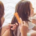 thumbnail image 2 of 3pcs Double-sided Tooth Lice Combs Portable Hair Scalp Massaging Combs (Orange), 2 of 5