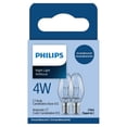 thumbnail image 1 of Philips Incandescent Bulb 4W C7 Nightlight 2 Pack, 1 of 5
