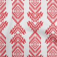 thumbnail image 1 of oneOone Viscose Jersey Red Fabric Aztech Sewing Material Print Fabric By The Yard 60 Inch Wide, 1 of 4