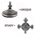 thumbnail image 4 of Standing Crucifix with Adhesive Base Tabletop Metal Catholic Cross Decoration, 4 of 8