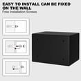 thumbnail image 4 of GAZHOME 0.8 Cu.ft Home Small Safe Box, Electronic Security Lock Box Safes with Digital Keypad, Alarm System, Storage Documents Jewelry, 4 of 9