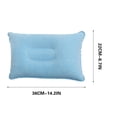 thumbnail image 2 of Boovnll Throw Pillows, Inflatable Pillow Outdoor Travel Camping Pillow Self Inflating Cushion Lumbar Support Neck Protection Pillow, Throw Pillow, Pillow, Pillows, 2 of 8