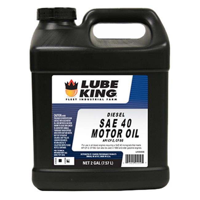 Lube King LK05402G SAE 40W Diesel Engine Oil, 2 Gallon
