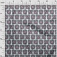 thumbnail image 2 of oneOone Cotton Flex Fabric Ethnic Geometric Flame Stitch Print Sewing Fabric BTY 40 Inch Wide, 2 of 4
