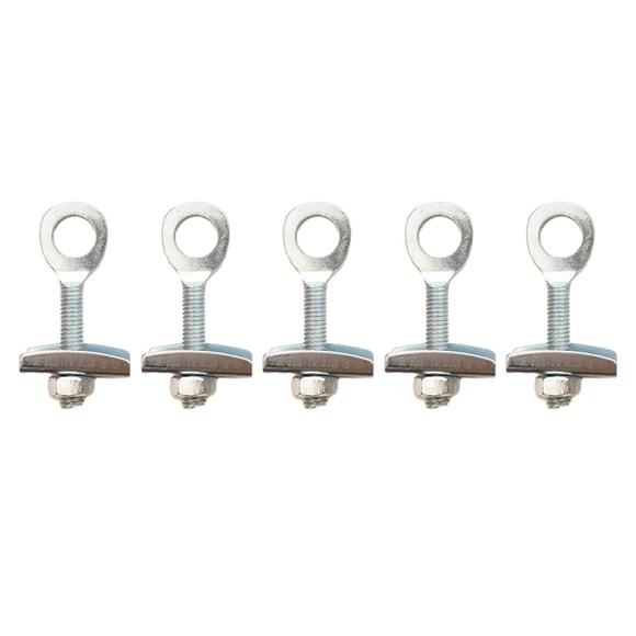 5 Pcs Tendeur de Chaîne Argenté pour Pièces de Motocross 47cc 49cc