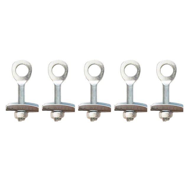 5 Pcs Tendeur de Chaîne Argenté pour Pièces de Motocross 47cc 49cc