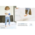 thumbnail image 2 of Protège-matelas – Simple TG, Standard pour Dortoir, Haut de Gamme, Coton, Housse de Matelas Imperméable – Blanc, 2 of 7