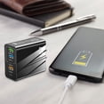 thumbnail image 2 of 3.1A Type - C PD + 3USB Multi - Port Travel Charger - 65W Fast Charging, Automatic Recognition, Safe, Ideal for Travel, Charges Multiple Devices, 2 of 5