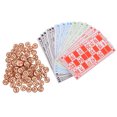 thumbnail image 1 of 1 Ensemble de Cartes de Chiffres Bingo Jeu d'Échecs Bingo et de Pièces d'Échecs de Chiffres Accessoires de Jeu, 1 of 8