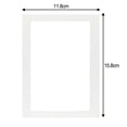 thumbnail image 2 of Luckyn Modern Photo Frame Picture Frame Poster Frames 4.6*6.2 inches White Border Design, 2 of 5