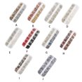 thumbnail image 2 of Shengyu 1 Bag Glass Crystal Eye-catching Easy to Paste Nail Rhinestones DIY Handcraft Different Styles Sweet Gift for Mobile Phone Type 1 Heteromorphic 240pcs 1 Pc, 2 of 6