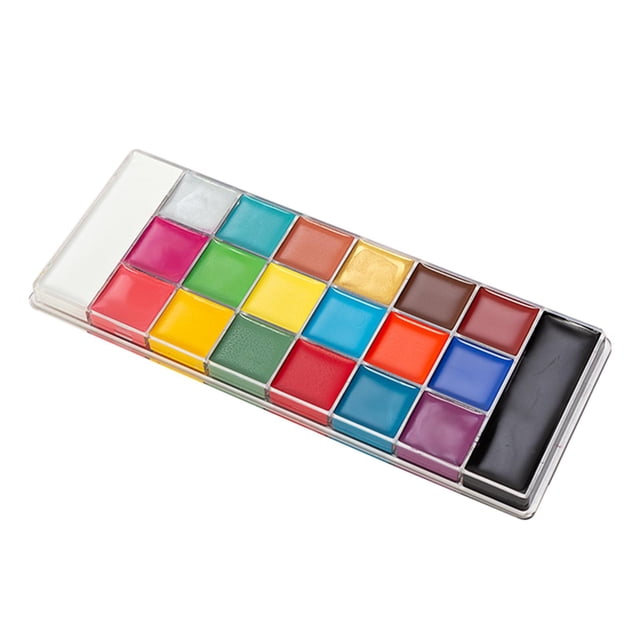 Face Body Paint Set Painting Palette 20 Colors for Halloween Party Christmas