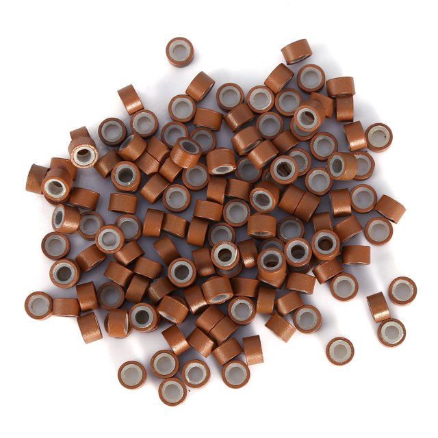 Hair Extension Rings,1000PCS/Bottle Silicone Link Rings Hair Extension Beads Hair Extension Tools Performance Driven