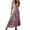 Wine, variant on FcBaudy Summer Dresses for Women,Womens Dresses,Skirt for Women Fashionable Women's Casual Spring/summer V-neck Short Sleeved Printed Dress Ladies skirt