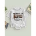 thumbnail image 2 of Fortune Bodys pour Garçons Bébé Imprimé Lettres Manches Courtes, 2 of 8