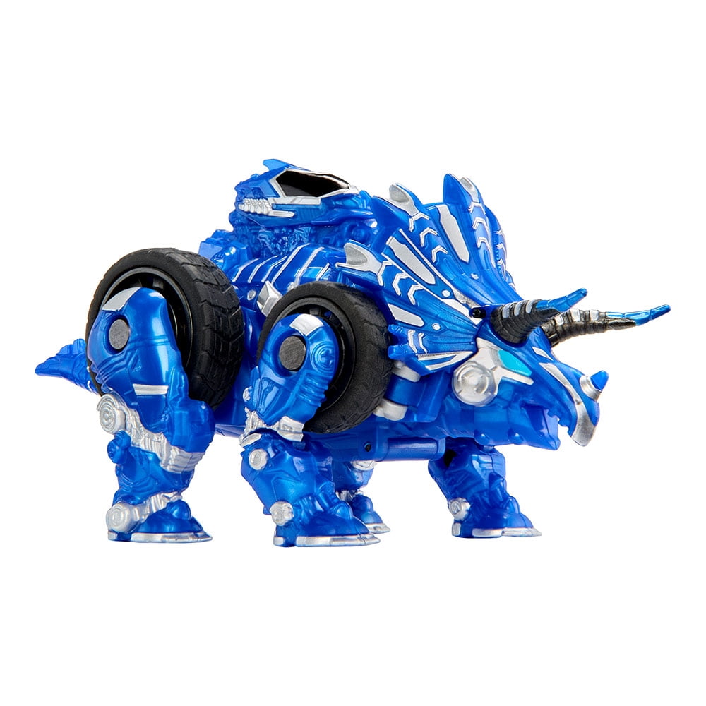 Dinosaure Armorsaurs Evolver Cobalt se transformant en véhicule-jouet, figurine Dino 2 en 1 avec transformation à plusieurs étapes, enfants, garçons, filles, âge 6 ans et +